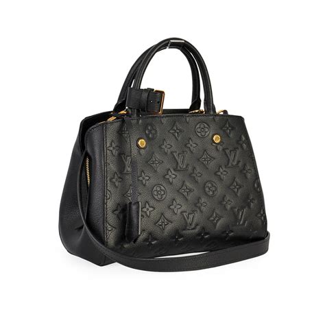 louis vuitton montaigne bb noir|lv bag review.